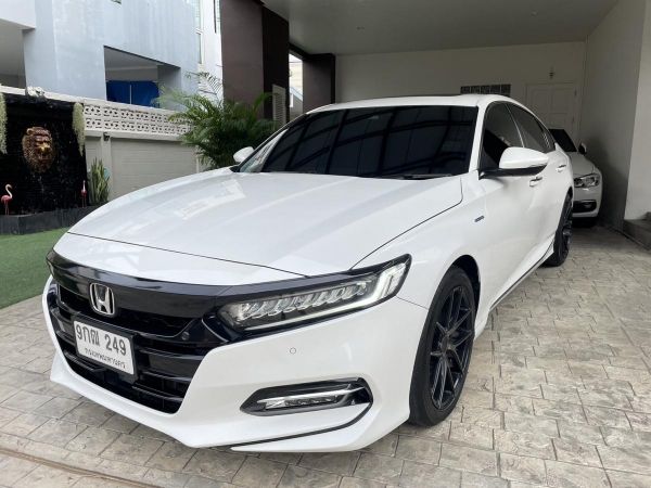 2019 Honda Accord 2.0 hybrid Tech สีขาว